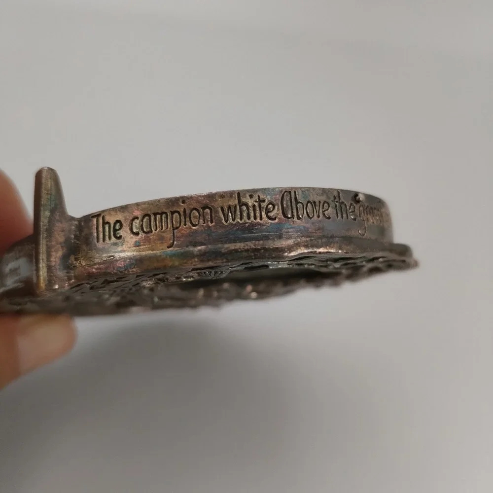 Silver Scenes - Wales, UK vtg silver